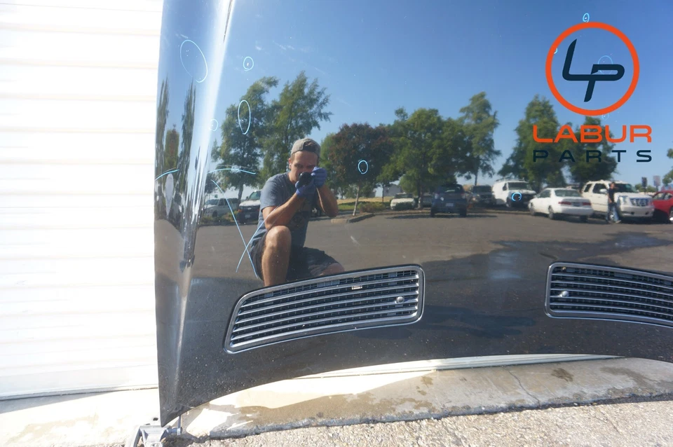 Conjunto panel capó delantero negro HD176 W221 07-13 MERCEDES CLASE S Foto 4 de 4
