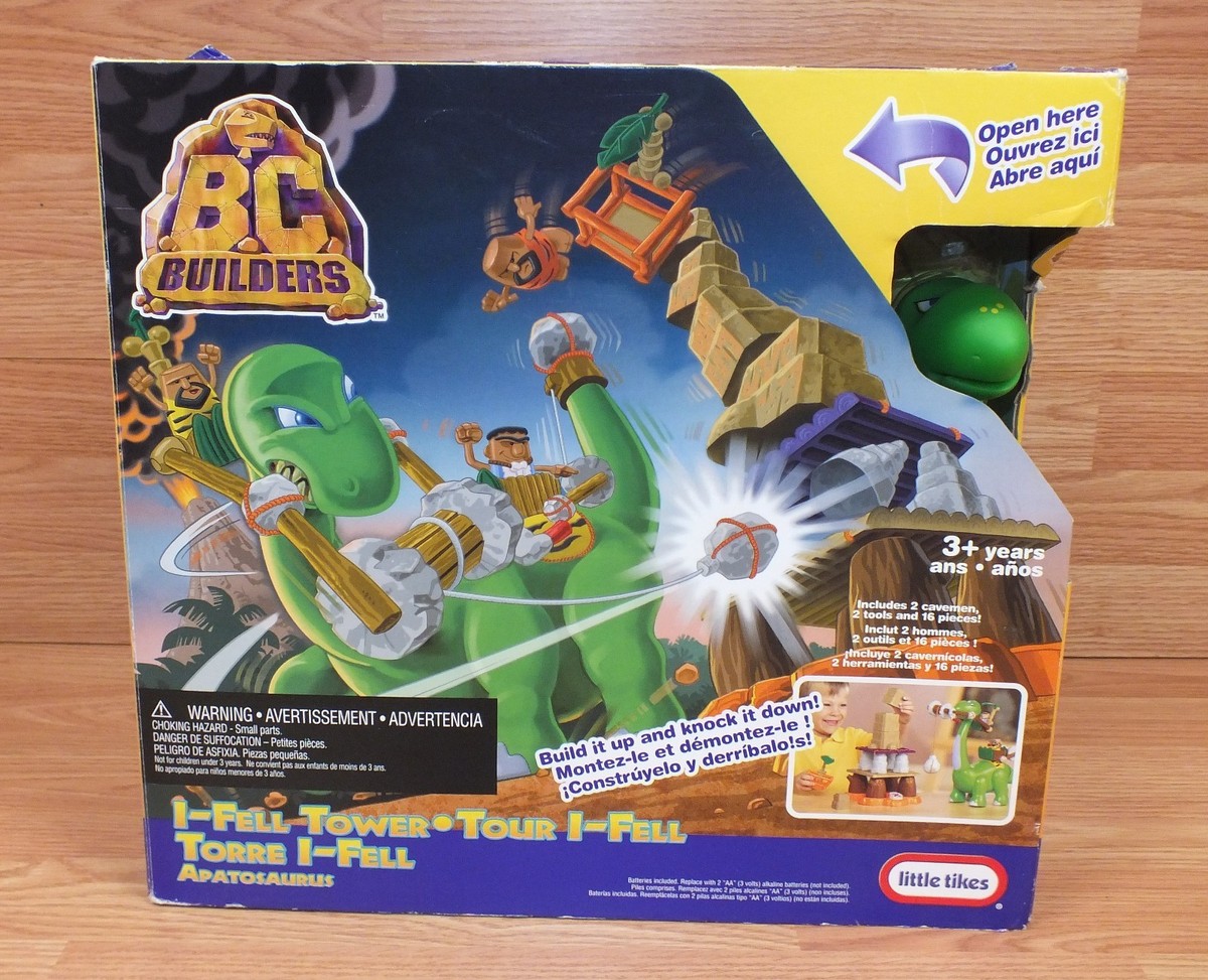 Genuine Little Tikes B.C. Builders I-Fell Tower Dinosaur Genuine Little Tikes B.C. Builders I-Fell Tower Dinosaur
