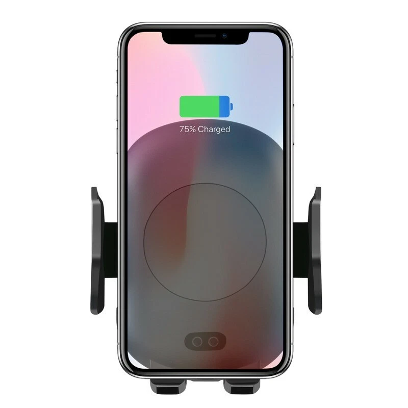 Fast Wireless Charger (infrared Sensor) Car Automatic Smartphone Grip & open - Image 3 of 4