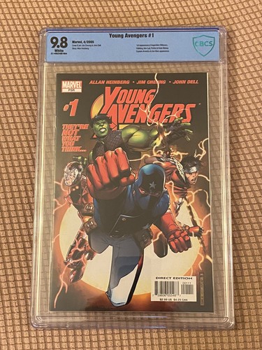 Young Avengers #1 CBCS 9.8 First Appearance of Kate Bishop (Hawkeye) WHITE PAGES
