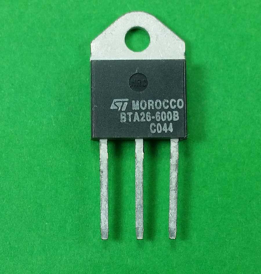 BTA26-600B. Triac 25A 600V 50 MA Capsula TOP3 - Foto 2