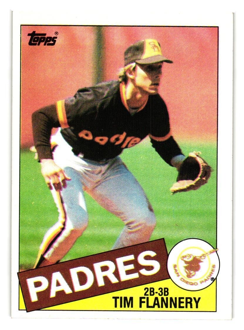 1985 Topps - #182 Tim Flannery