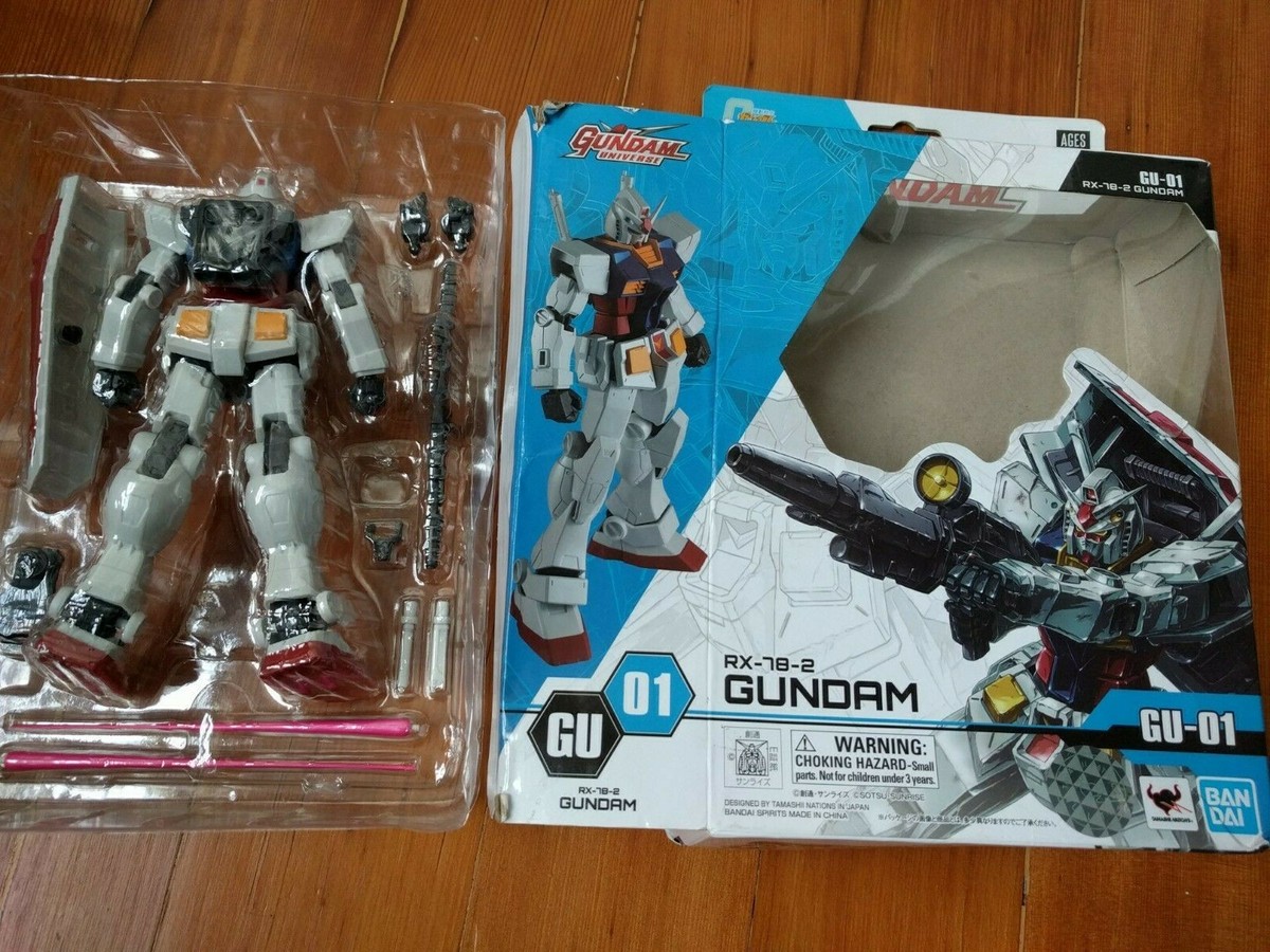 Gundam Universe RX-78-2 Bandai Action GU 01 Figure--NIB | eBay Gundam Universe RX-78-2 Bandai Action GU 01 Figure--NIB | eBay