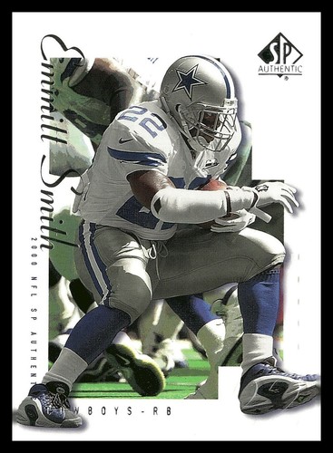 Emmitt Smith #22 2000 SP Authentic card