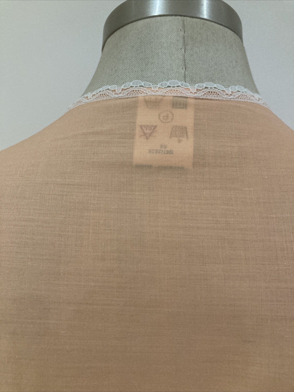 1970s Vintage Apricot Marks & Spencer Nightdress, Size 36" Bust 7