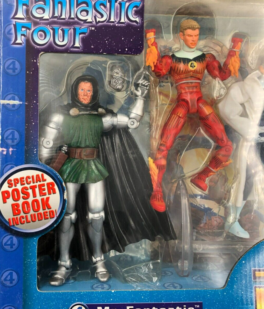 ToyBiz Marvel Legends - Fantastic Four 5-Pack Action Figures +