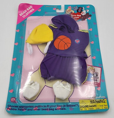 Kid Kore Bean Bag Clothes for Beanie Babies, Pebble Pets & Other Bean Bag Animal