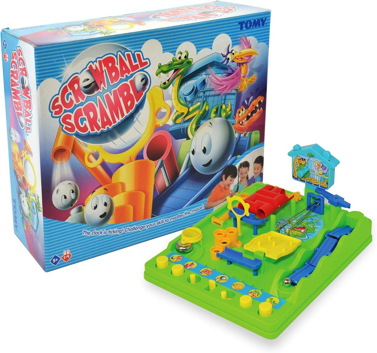 Marble Maze Tomy Toys Marble Run TOMY Games Screwball Scramble