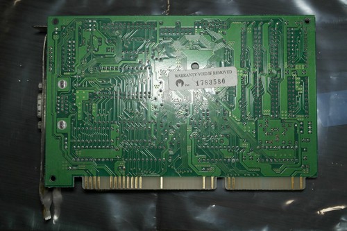 Carte vidéo rare vintage Western Digital WD90C30-LR ISA AGP VGA - Photo 3/4