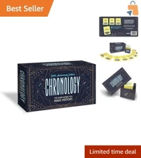 Chronology: The Game Where You Make History - Fun for Ages 14+, 2-8 Players