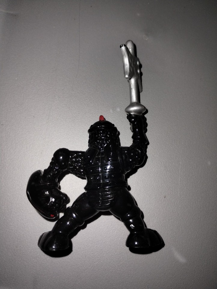 Ls 1994 Great Adventures 2.5" Black Knight Torch Cannon Figure Fisher