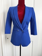 NWT Ted Baker Blue Jacket Blazer UK 0 US 0-2