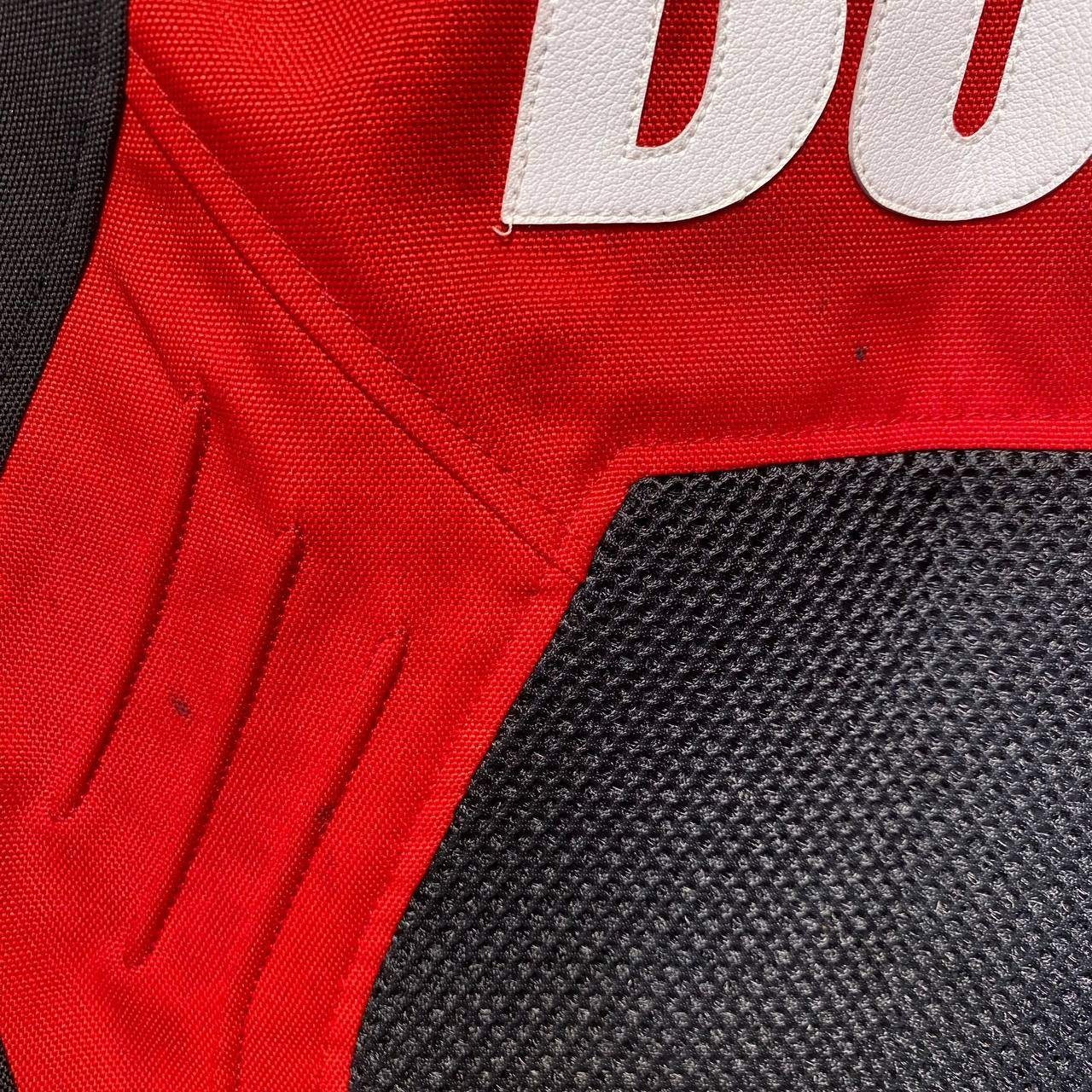 Ducati Corse Textile Mesh Motorcycle Jacket Mens XL Red Black Biker Racing Gear image 6