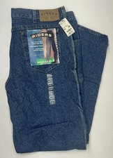 Vintage 80-90s Riders Denim Jeans Mens 40 X 32 Union Made USA