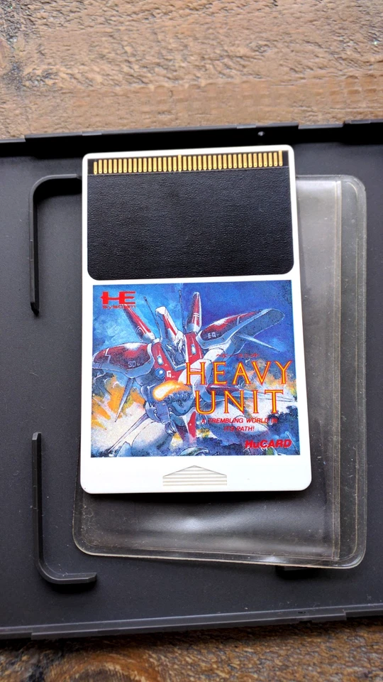 COMPLETE ✹ Heavy Unit ✹ PC ENGINE / TURBO GRAFX 16 Game W/ Registration ✹ Japan - Image 4 of 4