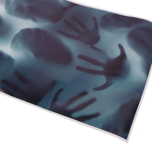 Halloween Scary Glass Window Decoration Stickers Party Haunted House Blood Handp - Picture 5 of 24