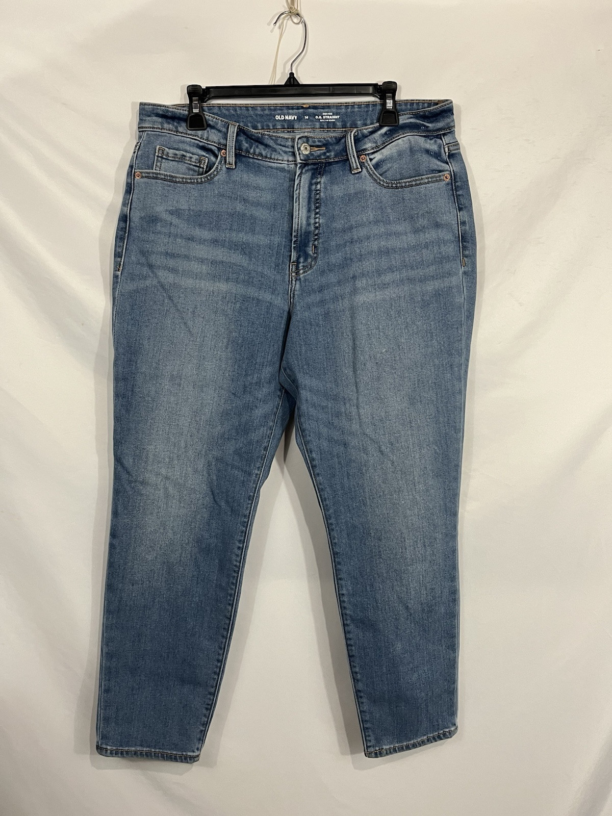 Old Navy Straight Built In Warm Women's Size 14 Blue High