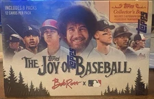 2023 Topps x Bob Ross: The Joy of Baseball Collectors Box MLB Factory Sealed