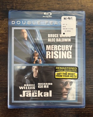 Mercury Rising / The Jackal - Blu-Ray Bruce Willis Double Feature Sealed New