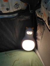 Baby White Noise Machine Night Light   24 Sounds, Timer, Rechargeable