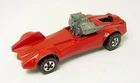 1971 MATTEL HOT WHEELS REDLINE STRIP TEASER ENAMEL RED HONG KONG