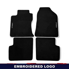 Car Floor Mats For Toyota Corolla 2000-2006 Waterproof Black Carpet Velour Liner