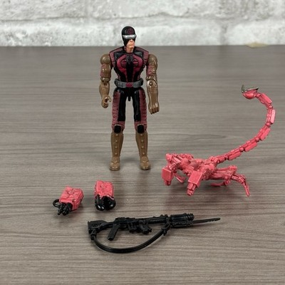 G.I. Joe Sand Scorpion v1 2004 Action Figure 100% Complete Hasbro Venom & Valor