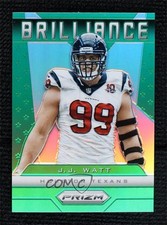 2013 Panini Prizm Brilliance Retail Green Prizm JJ Watt #10 00ur