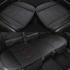 West Llama Bottom Seat Covers, Include 1 Pair Front Seat Protector and 1 Rear...