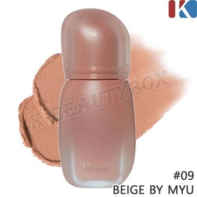 ETUDE Soft Fixing Tint 4g #09 Beige By MYU Smudging Blur Lip Tint K-Beauty NEW