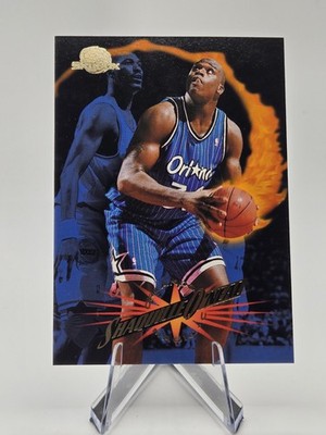 1995 SkyBox - Shaquille O'Neal #89 - Basketball on Fire - Magic - A262
