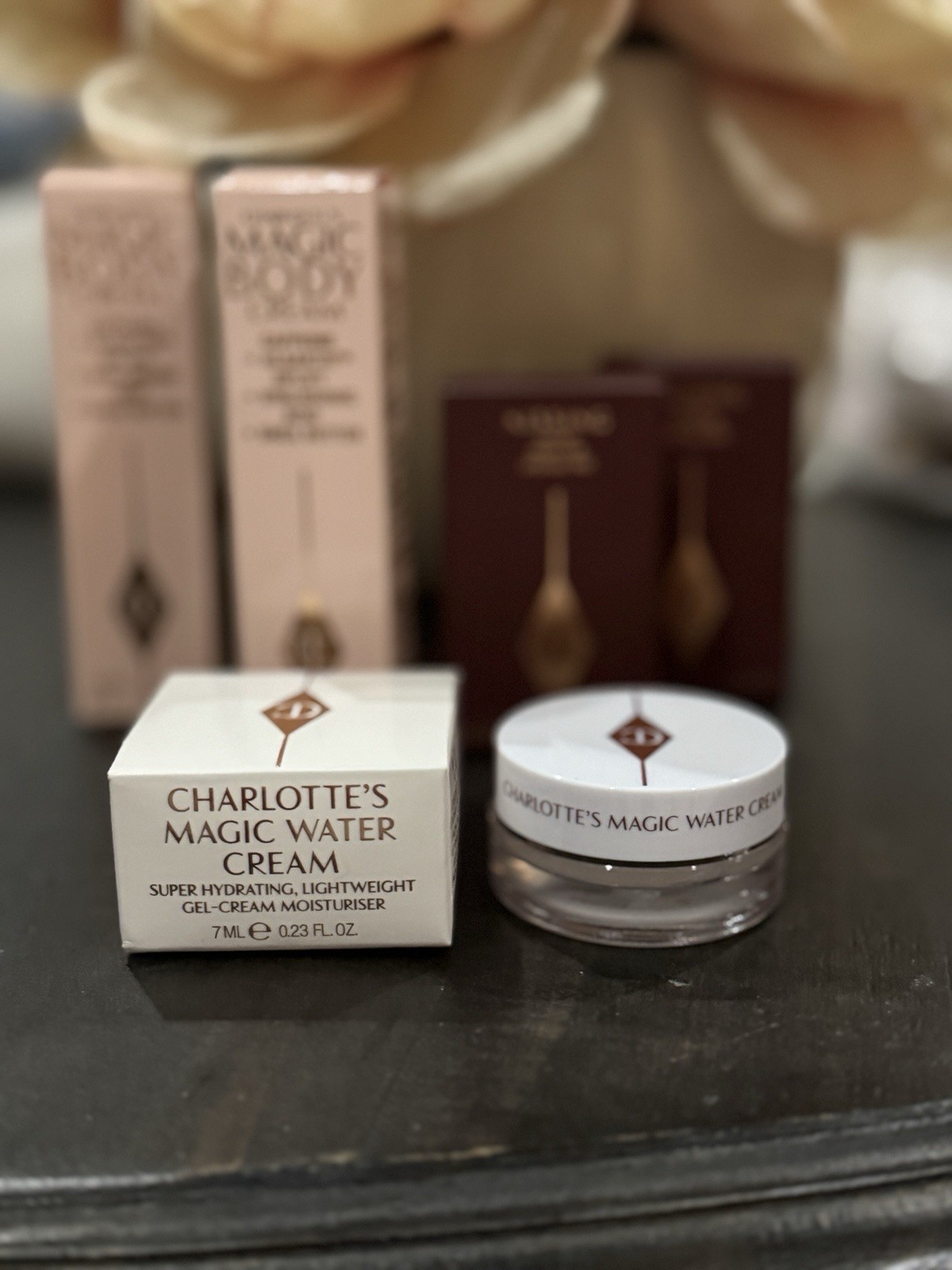 Charlotte Tilbury Charlotte's Magic Water Cream Travel Size 7 ml / .23 oz NIB