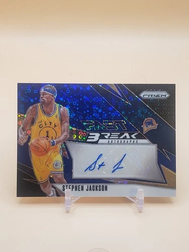 2024-25 Panini Prizm - Fast Break Autographs Stephen Jackson #FB-SJW /49