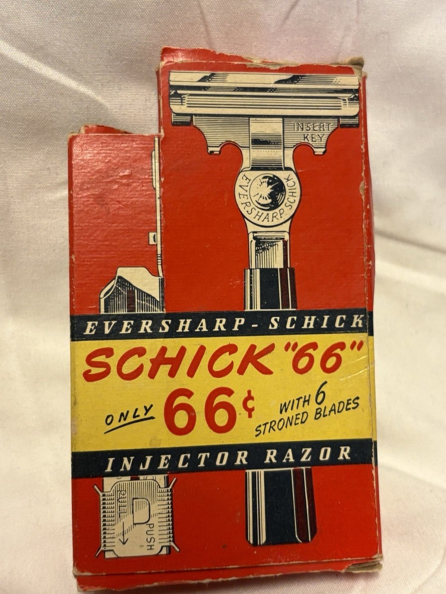 vintage schick eversharp injector razor 66 Boxed | eBay