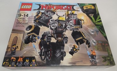 LEGO 70632 Quake Mech Ninjago Cole Misako Crusher Lady Iron Fred