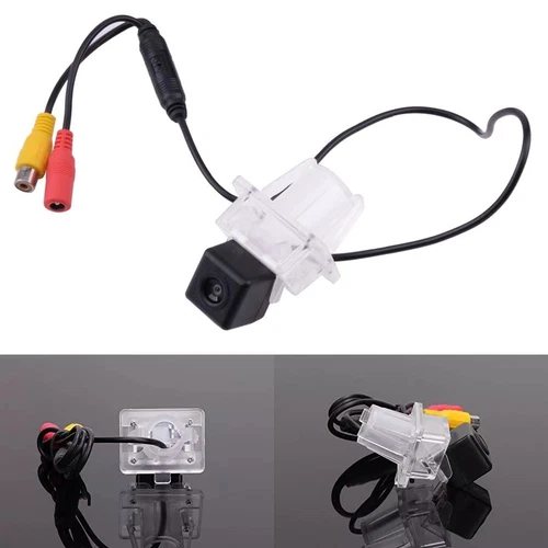 Telecamera di backup vista posteriore auto per Mercedes Benz C300 C350 C63 AMG W204 2007-2014 - Foto 2 di 13