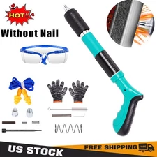 Manual Steel Nail Gun without Nails 5 Speed Adjustable Concrete Nail Gun Kit