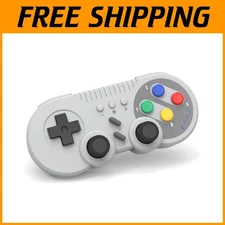 Wireless SNES Style Controller for Nintendo Switch - Gray
