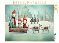 Calvendo Puzzle Polarexpress | 1000 Pieces, Finished Size 25.2 × 18.9 In (64 × 4
