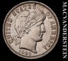 1903-O Silver Barber Dime - Almost Uncirculated+ Lustrous Semi-key #L8599 Barber