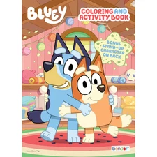 Bluey Jumbo Coloring Book, 64 Pages by Bendon, Paperback