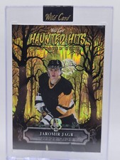 Wild Card Jaromir Jagr 1/1 Haunted Hits Monster Hunt 2025 HHW-JJ Right Wing