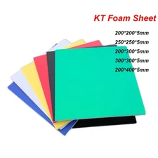 Expanded Polystyrene Sheets Foam KT Light Weight Signage Board 5mm Thick Colours