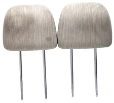 2013-14 Subaru Legacy Outback Front Head Rest Set Cloth Ivory OEM 64061AJ03AWJ