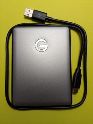 G-Technology G-DRIVE Mobile USB-C 1TB External USB 3.1 Gen1 Portable Hard Drive