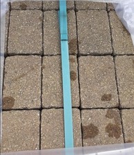 Image of CONCRETE BLOCK PAVING MARSHALLS TEGULA 80MM HARVEST BUFF MIN ORDER 3 PACKS