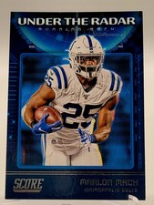 2020 SCORE MARLON MACK UNDER THE RADAR FOOTBALL CARD COLTS NFL panini