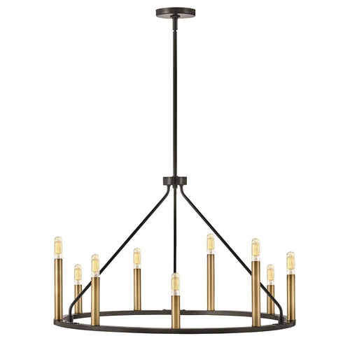 Medium Single Tier Chandelier - Picture 3 of 3