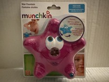 munchkin Pink/Blue Star Fountain Floats, sprays, spins and lights up 12 Months