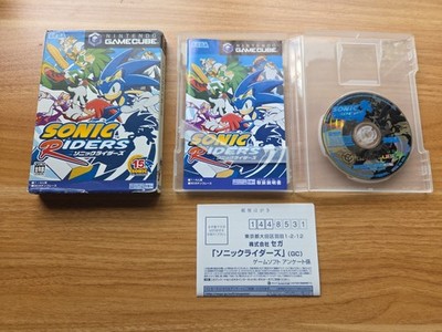 Sonic Riders Nintendo GameCube Sega Used Japan Import Boxed Tested US SELLER